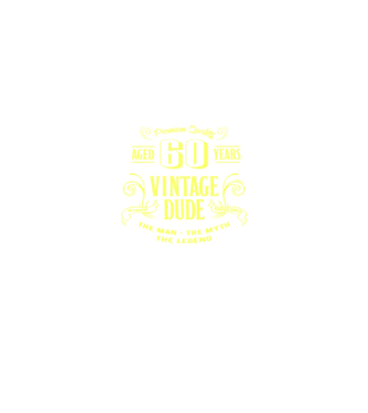 Vintage Dude - 60 model roșu pe tricou