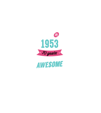 MADE IN 1953 model negru pe tricou