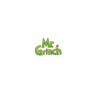 Grinch Family Mr Grinch model negru pe tricou