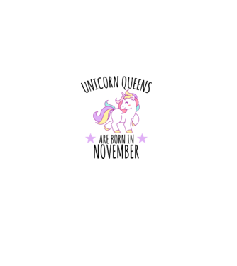 Unicorn Queens are born in - November model gri pe tricou