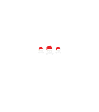 Metal x-mas - Heavy new year model negru pe tricou