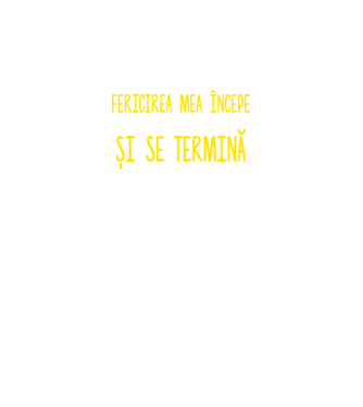 fericirea mea începe cu un nas rece și umed și se termină cu datul din coadă model verde neon pe tricou
