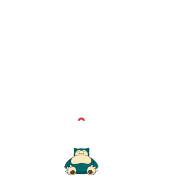 Keep Calm Snorlax model albastru închis pe tricou