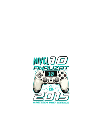 Nivel finalizat 10 2015 model alb pe tricou