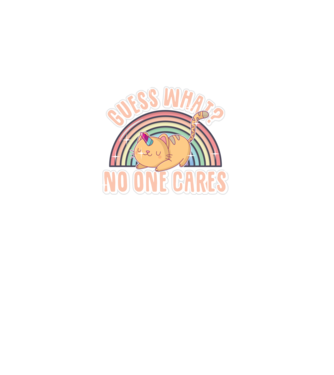 Guess what pisică-unicorn model verde neon pe tricou