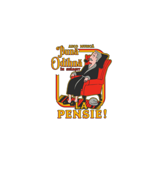 Adio muncă, bună odihnă! în sfârșit, la pensie! model negru pe tricou