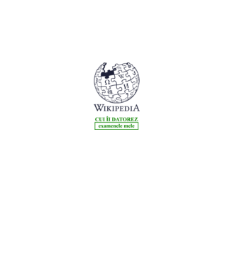 Wikipedia: cui îi datorez examenele mele model alb pe tricou