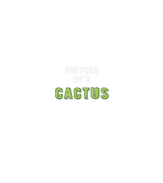 Cactus carnaval model negru pe tricou
