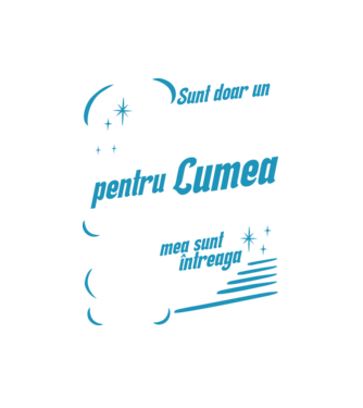 Sunt doar un bunic pentru lumea din jur, dar pentru familia mea sunt întreaga lume! model alb pe tricou