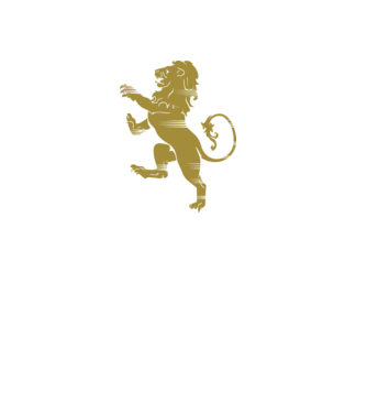 Lion Rampant model negru pe tricou