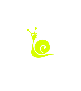 Snail model verde pe tricou