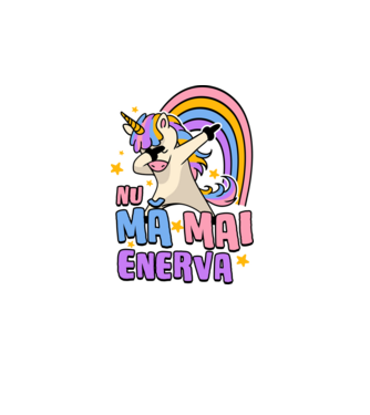 Nu mă mai enerva model turcoaz pe tricou