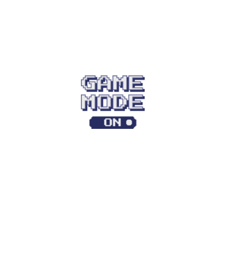 Gamer - Game mode on model negru pe tricou