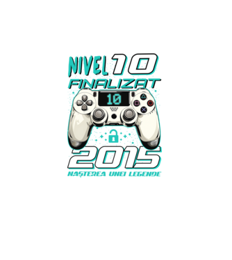 Nivel finalizat 10 2015 model turcoaz pe tricou