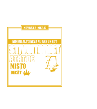 Nevastă-mea e răsfățată, nimeni altcineva nu are un soț stivuitorist atât de mișto decât regina mea - D8678046-01 model alb pe tricou