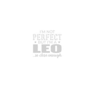 Not perfect, but LEO model negru pe tricou