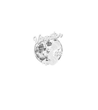 Zodiac femeie VĂRSĂTOR retro model negru pe tricou