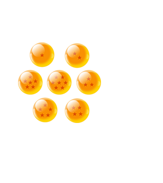 dragonballs model negru pe tricou