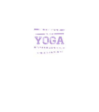 în timp ce faci yoga poți fi ceea ce vrei să fii - în acel moment model negru pe tricou