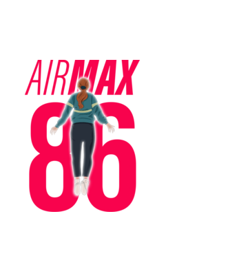 air max 86 stranger things model alb pe tricou