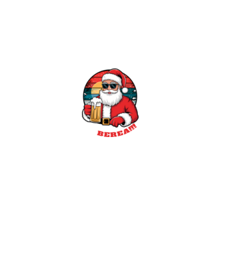 Ho ho ține mi berea! Negru model negru pe tricou