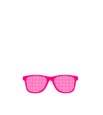 Ochelari model negru pe tricou