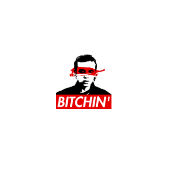 bitchin eleven model gri pe tricou