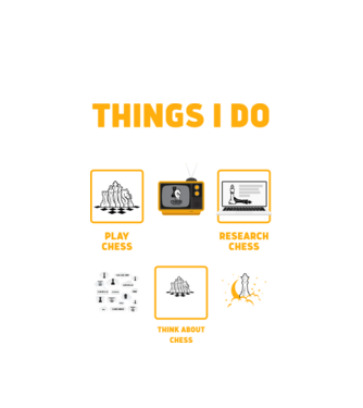 Things I do in my spare time model alb pe tricou