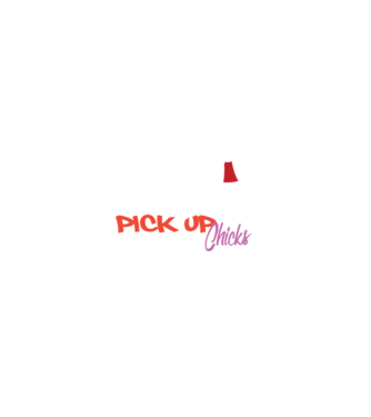 How to Pick up Chicks model negru pe tricou