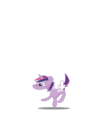 ugly my little pony model roz deschis pe tricou