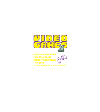 I don't always die when playing video games model negru pe tricou