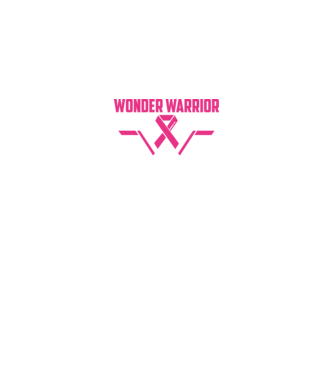 WONDER WARRIOR model negru pe tricou
