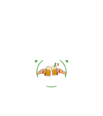 'I''ll be irish' model negru pe tricou