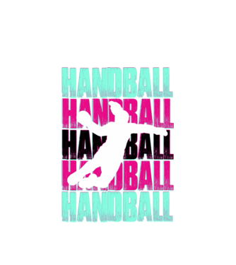 handball model alb pe tricou