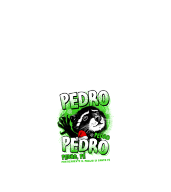 Pedro pedro christmas model alb pe tricou