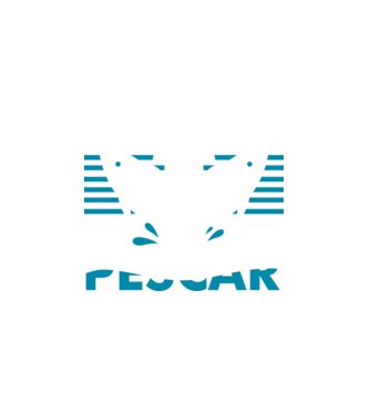 Pescar original model alb pe tricou