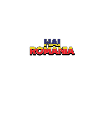 Subtitlu Hai Romania model alb pe tricou