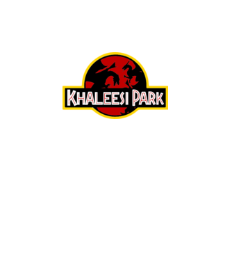 Khaleesi Park model alb pe tricou