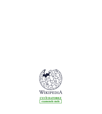 Wikipedia: cui îi datorez examenele mele model negru pe tricou