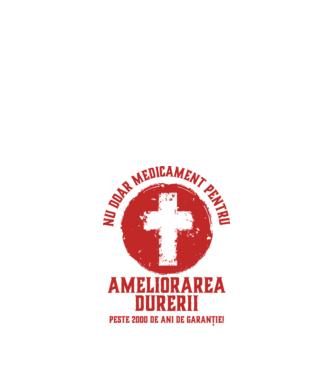 Nu doar medicament pentru ameliorarea durerii, peste 2000 de ani de garanție! model alb pe tricou