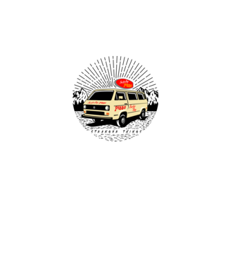 surfer boy pizza bus stranger things model gri pe tricou