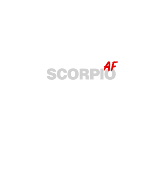SCORPIO as fuck model negru pe tricou