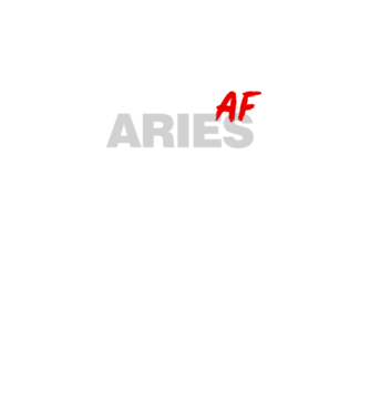 ARIES as fuck model verde neon pe tricou