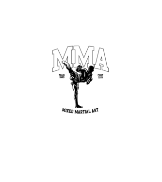 MMA model  pe tricou