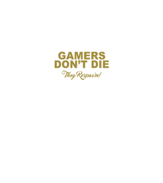 'Gamers don''t lie' model negru pe tricou