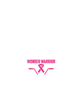 WONDER WARRIOR model negru pe tricou