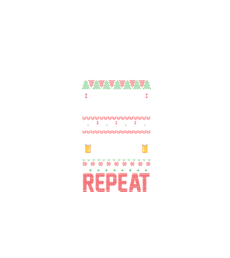 Drink drink repeat model negru pe tricou