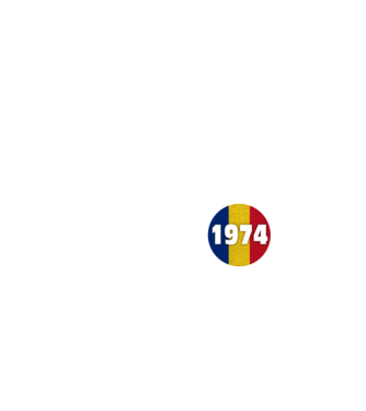 made in 1974 retro vintage model negru pe tricou