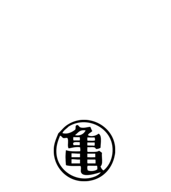 Dragon Ball Z logo model albastru închis pe tricou
