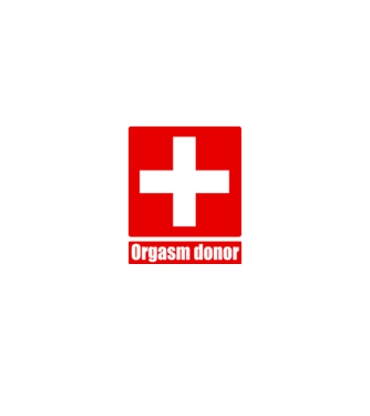orgasm model negru pe tricou